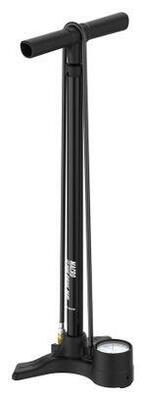 Lezyne Macro Drive Pompa a pedale per pavimenti ABS Flip Chuck Nero