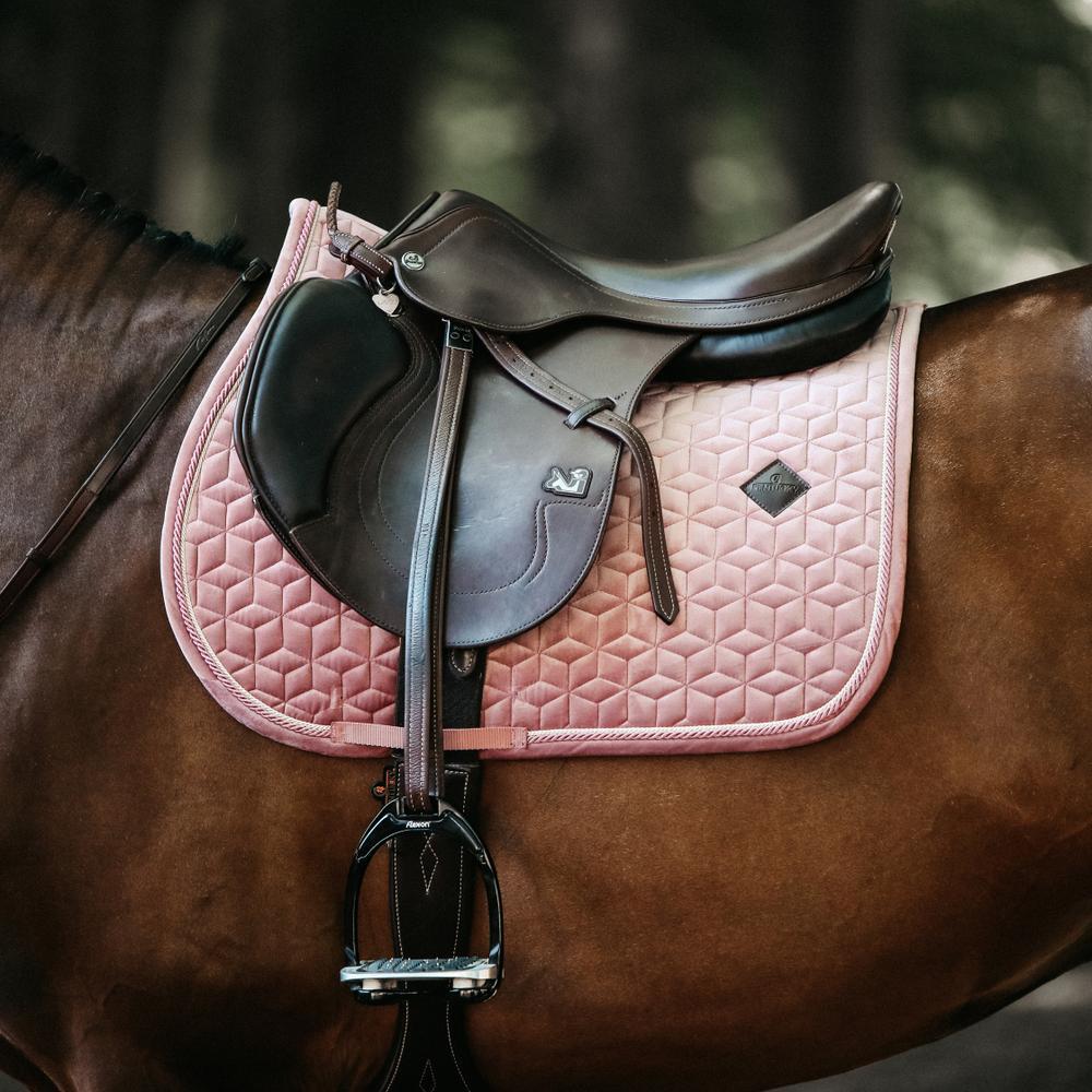 Housses De Poteau De Saut D'obstacles équestre – Rose Et Gris – 3 Mètres – Lot De 3