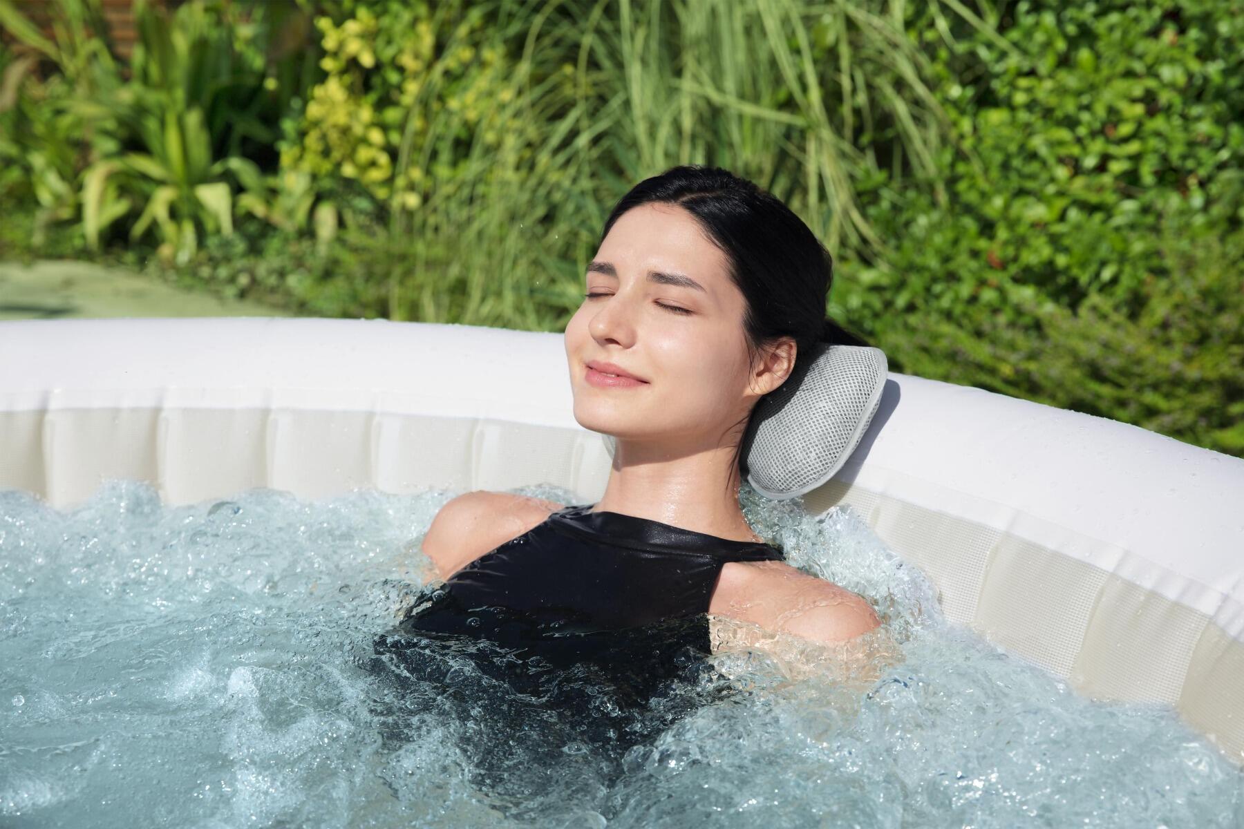Appuie-tête Lay-Z-Spa Bestway lot de 2 23x13x5 cm, mousse et sangle réglable 4/10
