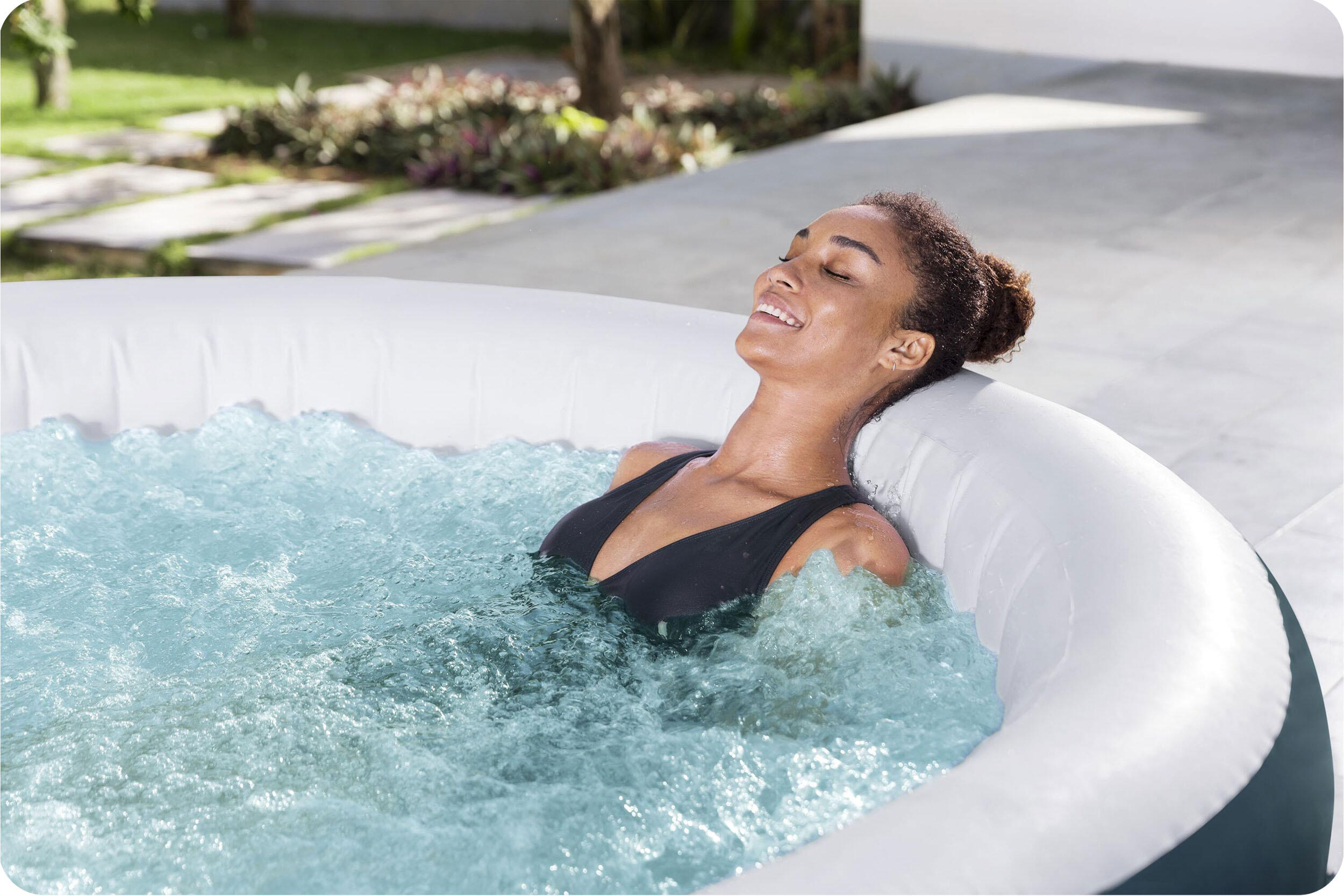 Dmuchane SPA ogrodowe AirJet Miami 6-osobowe hydromasaż Bestway 4/7