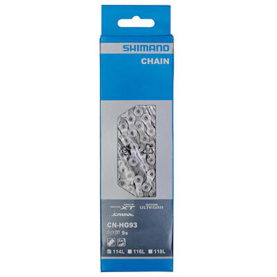 Catena della bicicletta Shimano XT CN-HG93 9V