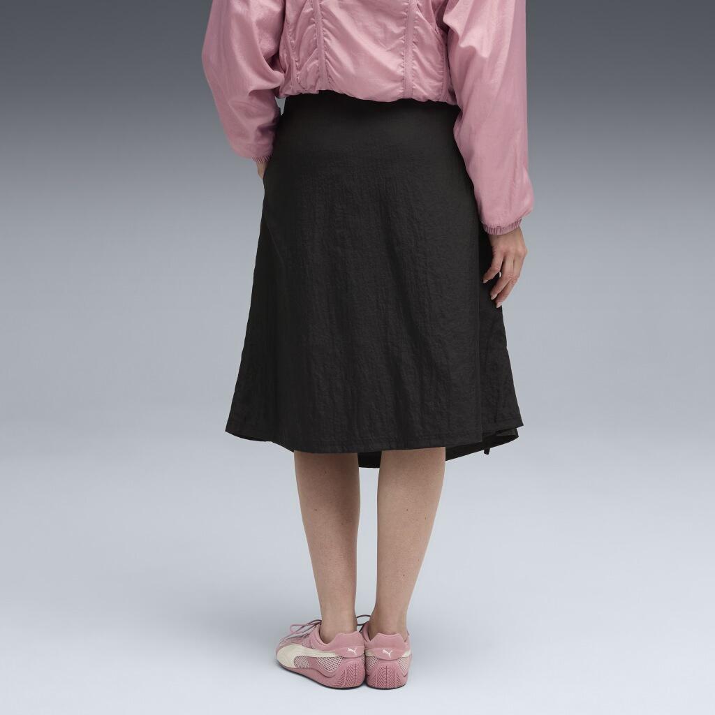 DARE TO WOVEN MIDI SKIRT 3/5