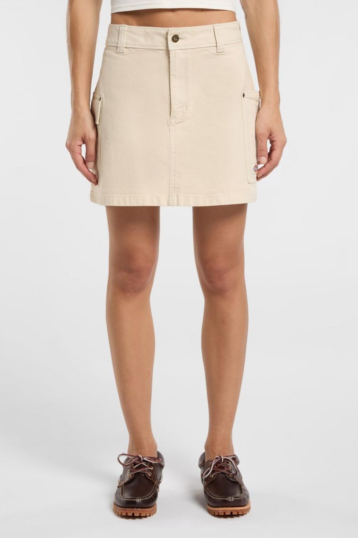 Dickies Model River Ranch Mini Skirt Barva Bílý 5/5
