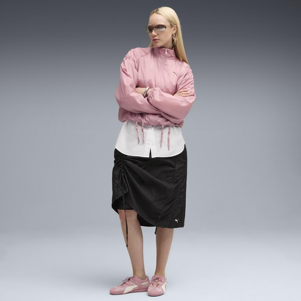 DARE TO WOVEN MIDI SKIRT 4/5