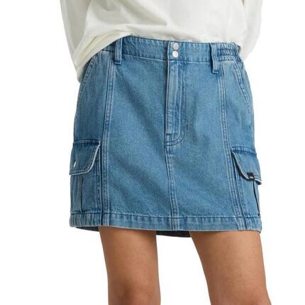 Vans Modell Sidewalk Denim Skirt Farbe Blau