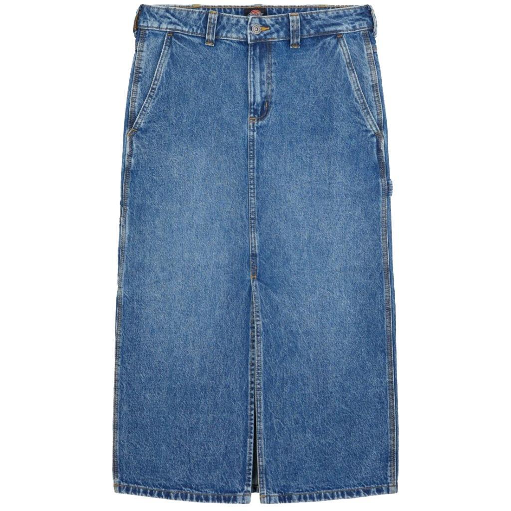 Dickies Model Denim Carpenter Skirt Barva Modrý 2/5