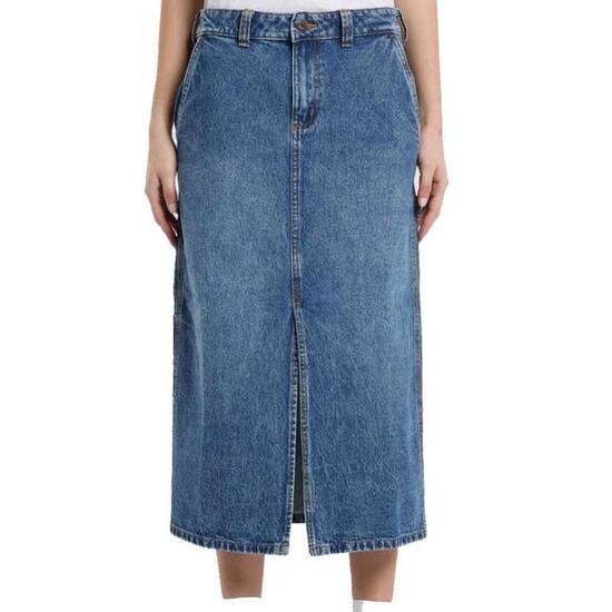Dickies Modell Denim Carpenter Skirt Farbe Blau