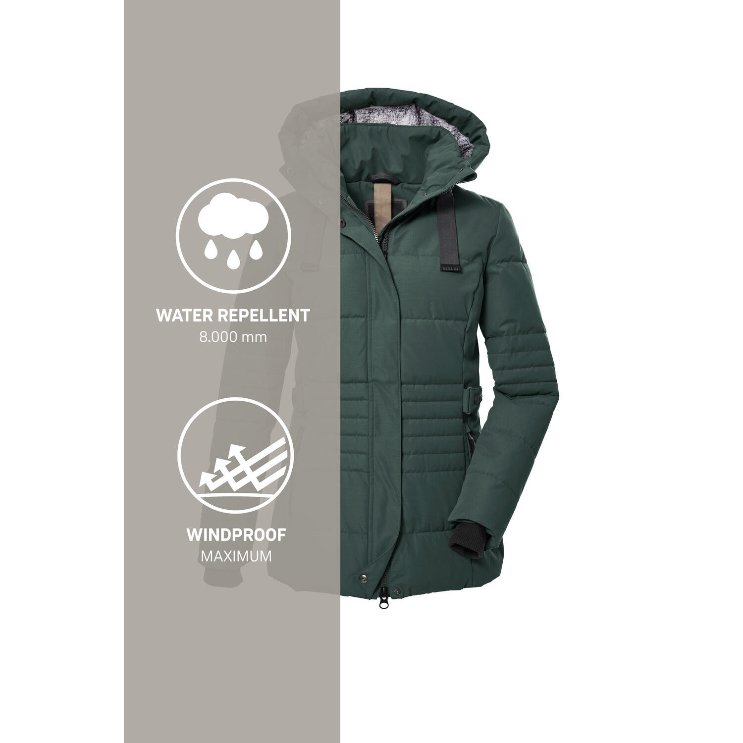 Damen Steppjacke GW 25 6/6