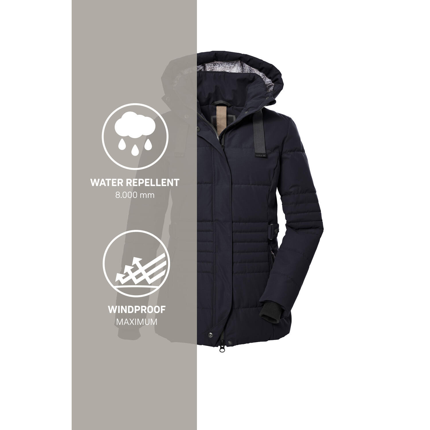 Damen Steppjacke GW 25 6/6