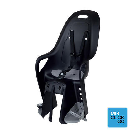 Hinterer Fahrradsitz für Gepäckträger MIK HD KOARI Gelb/Graun