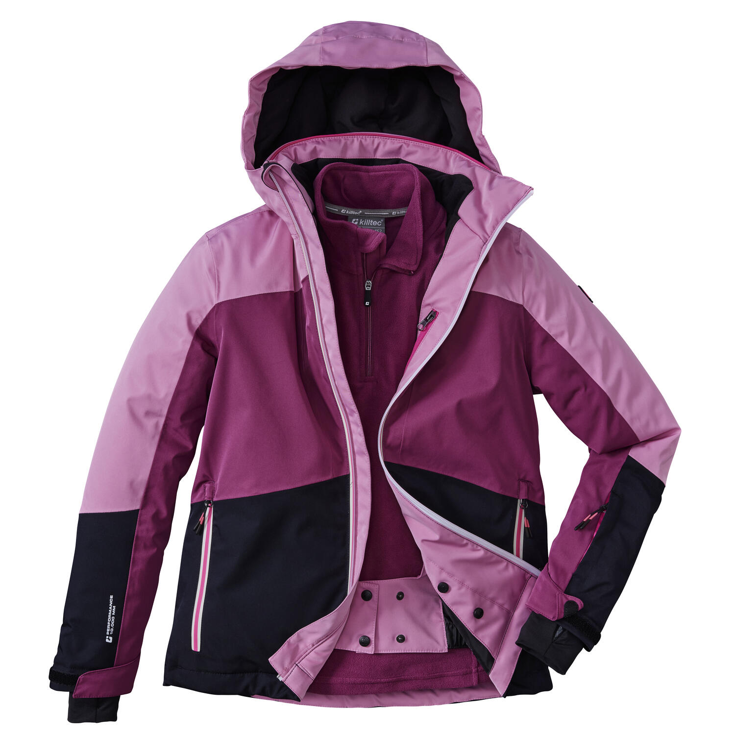 Fleeceshirt KSW 247 GRLS FLC SHRT 3/3