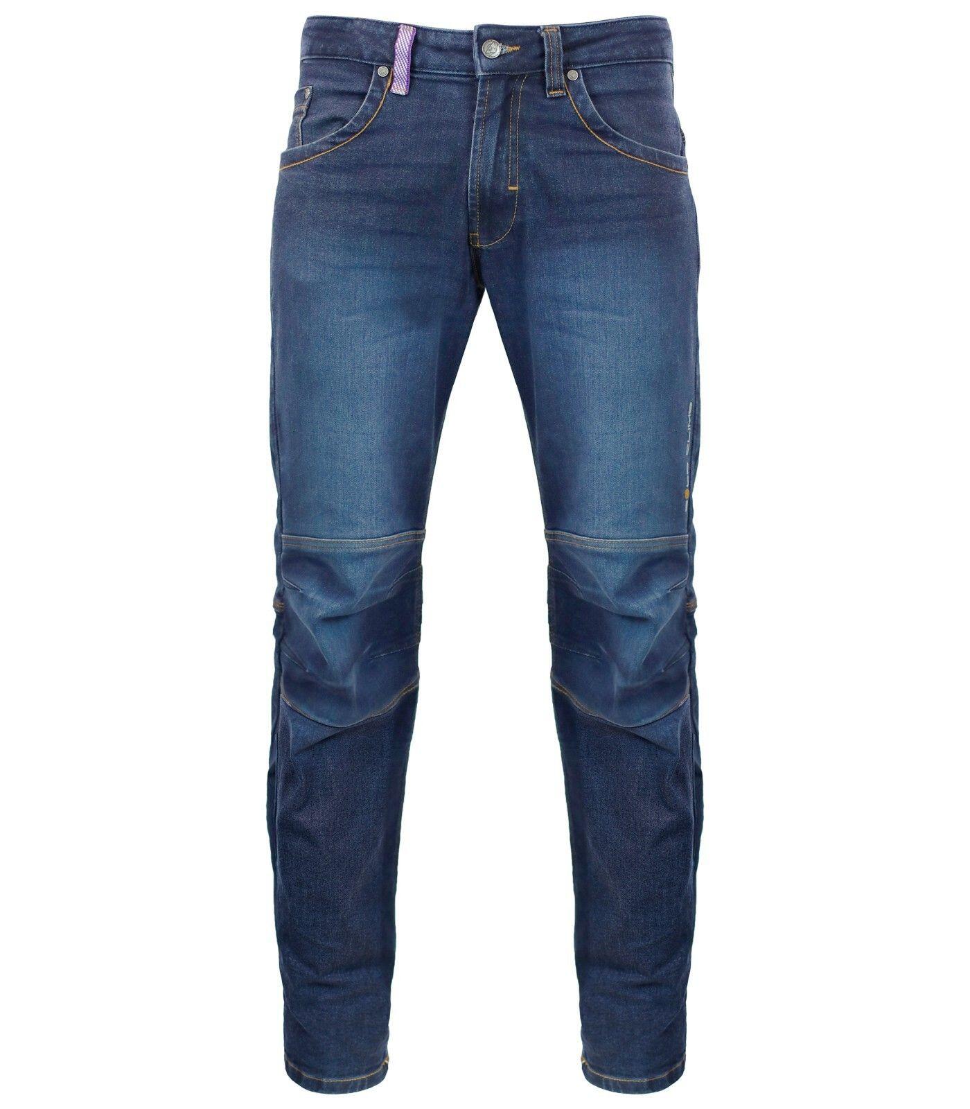 Calças Jeans De Escalada Mohawk Homem Elásticas, Resistentes E Leves Azul 4/5