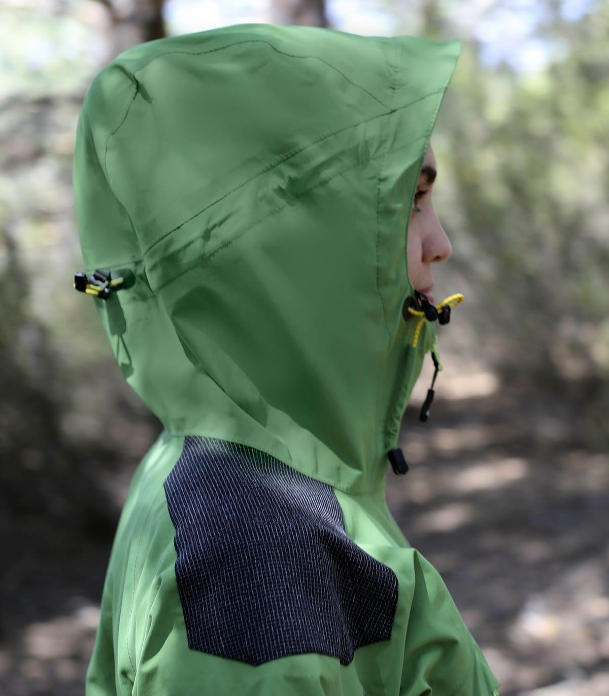 Chaqueta de Montaña Impermeable y Cortavientos Spartan 3.0 Mujer Verde 3/6