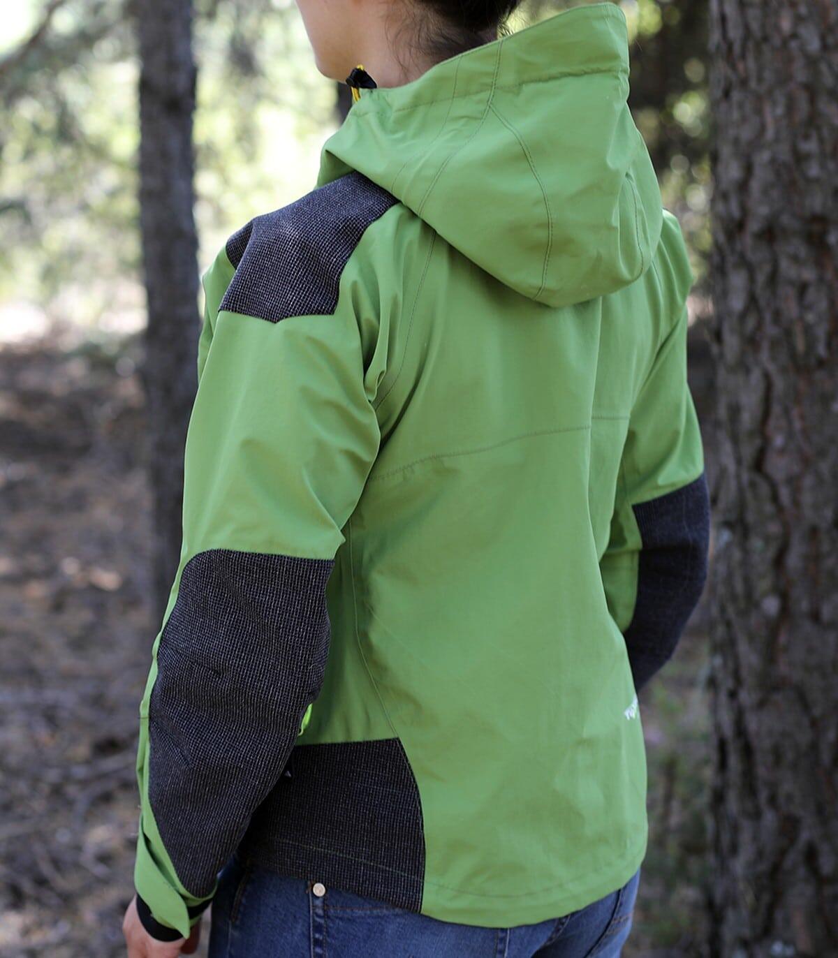 Chaqueta de Montaña Impermeable y Cortavientos Spartan 3.0 Mujer Verde 2/6