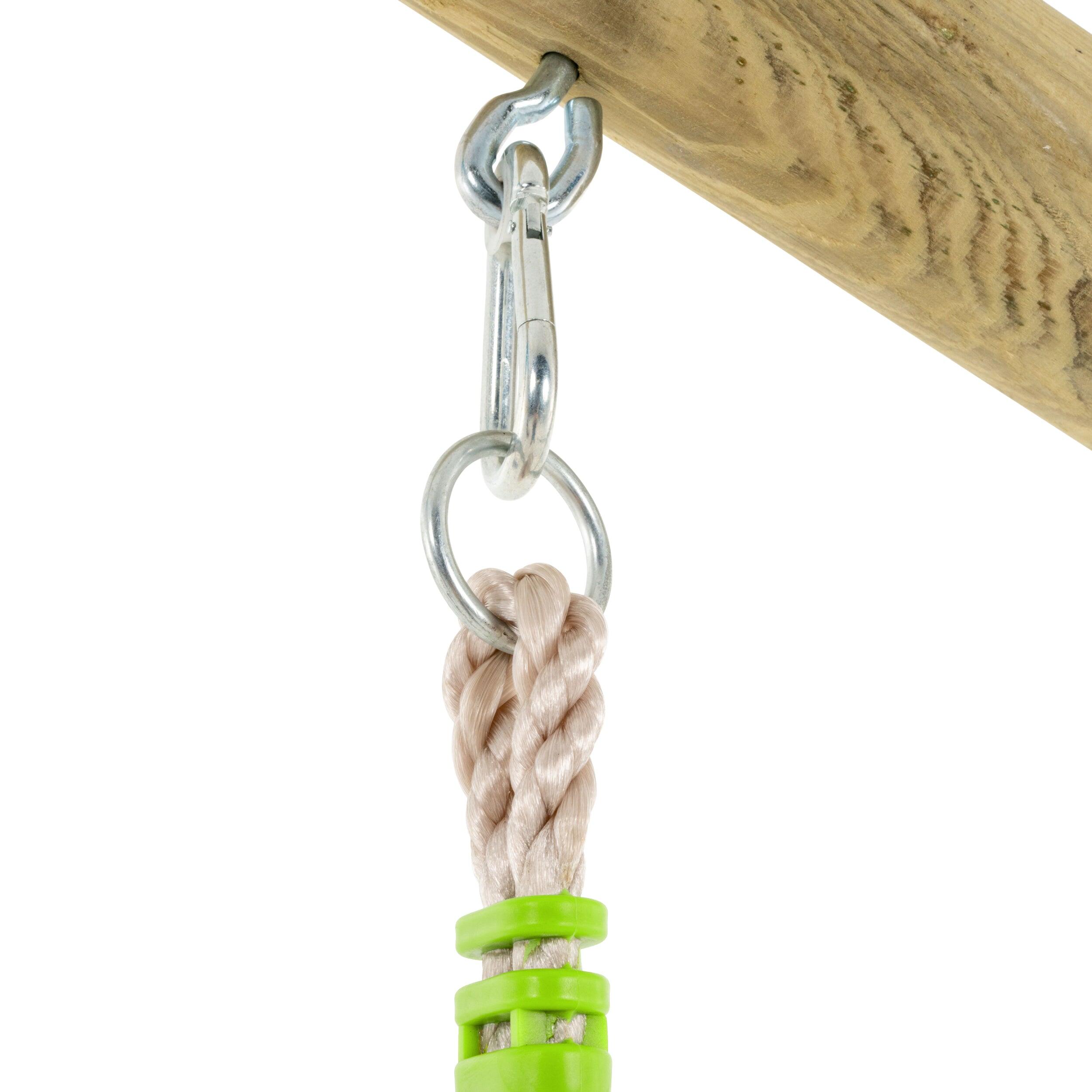 Klimtouw met knopen voor schommelportaal  bruin H190-250cm 3/5