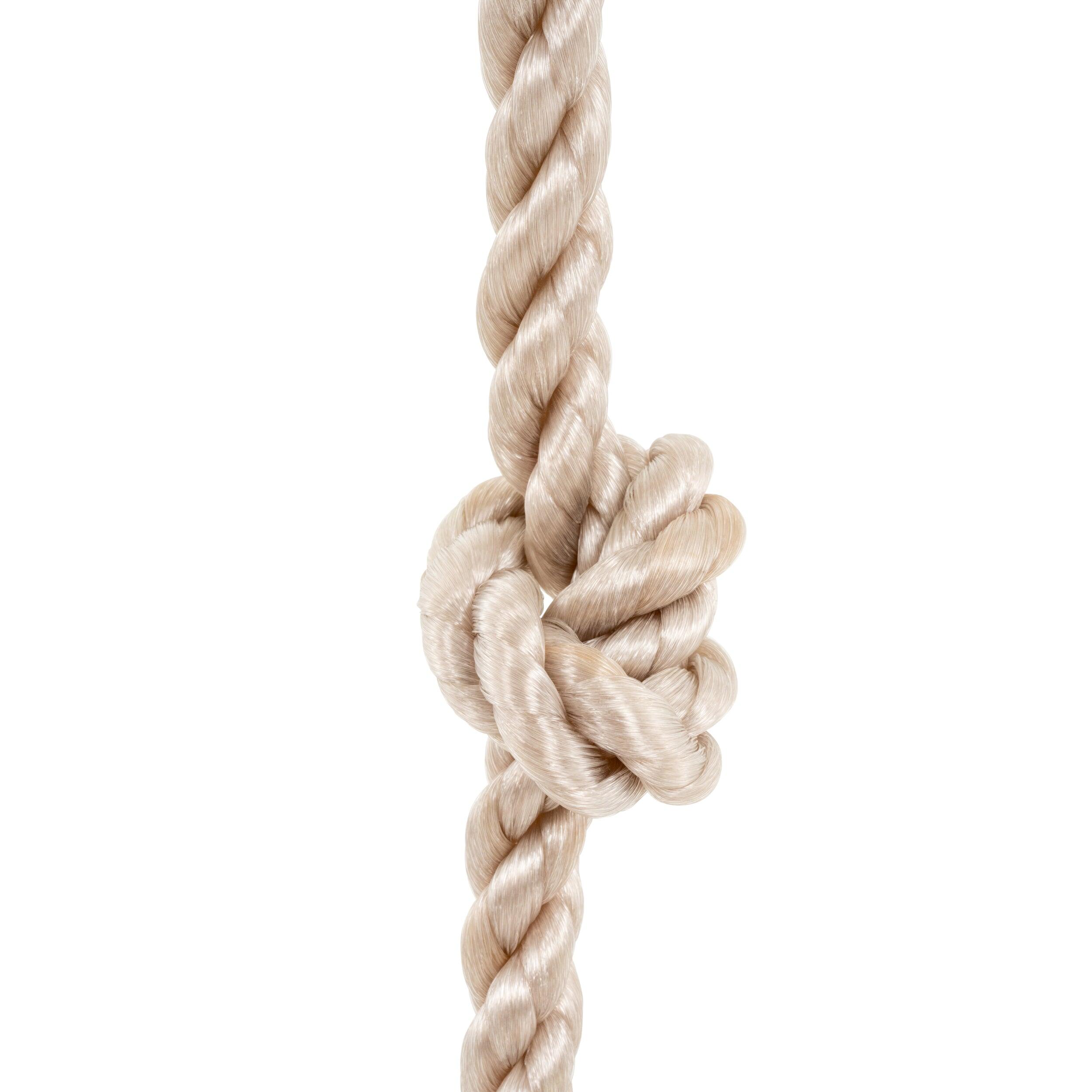 Klimtouw met knopen voor schommelportaal  bruin H190-250cm 4/5