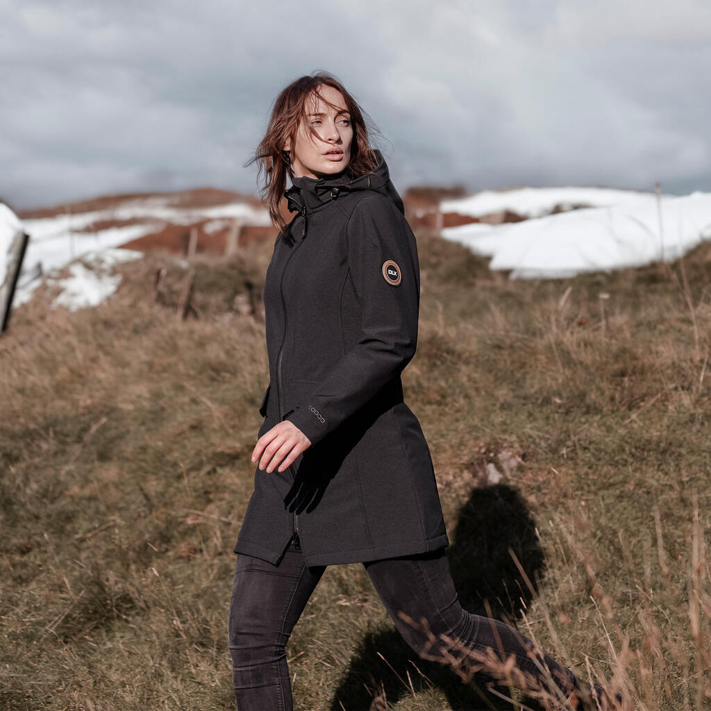 Womens Softshell Jacket Water Resistant Windproof Outdoor Coat Maria