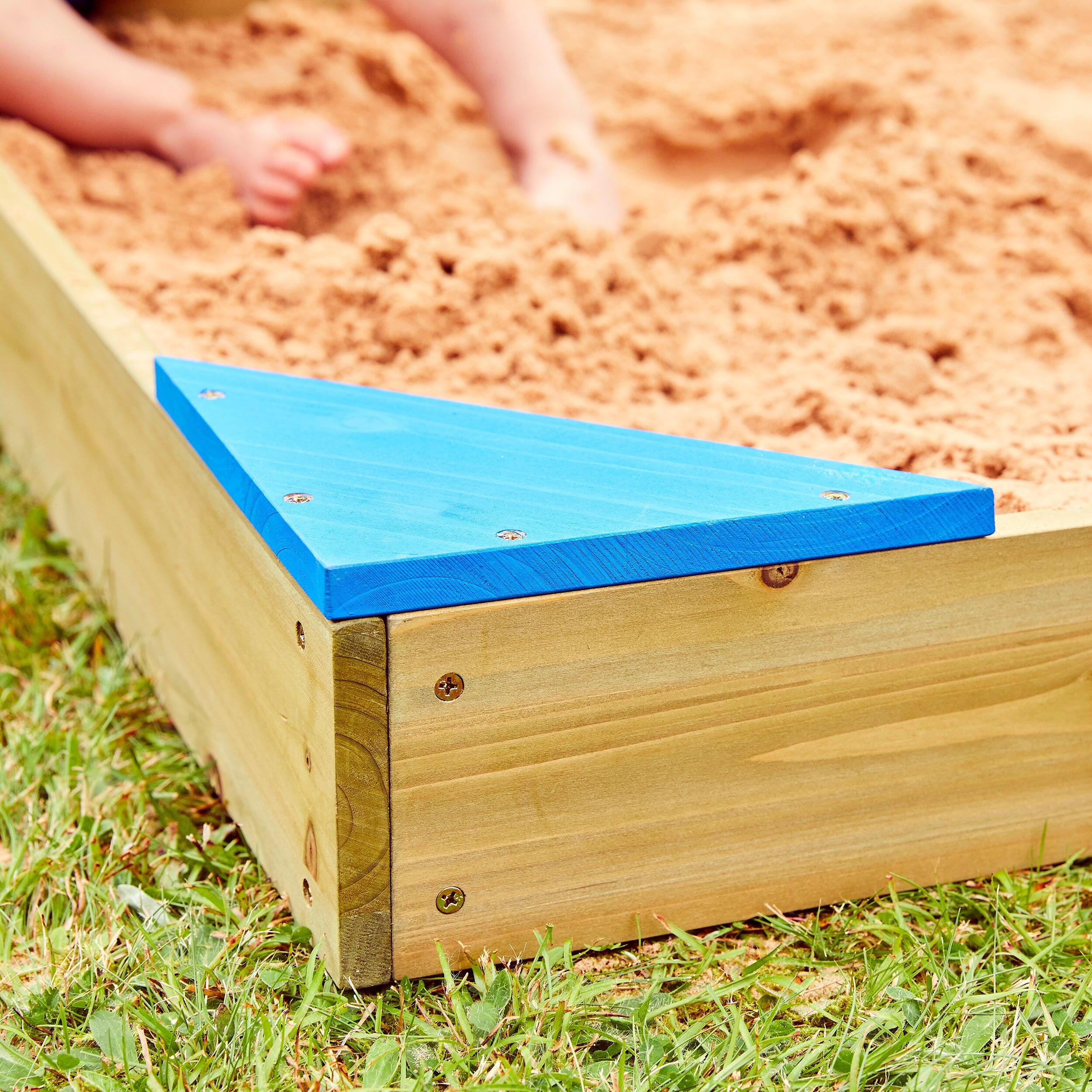 Bac à sable avec couverture de protection  bois FSC® 5/5