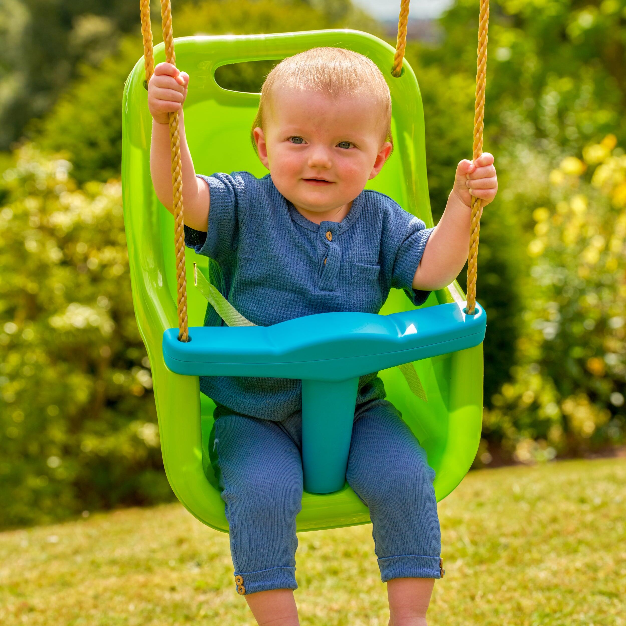 Siège bébé balançoire  plastique H190-250cm 3/5