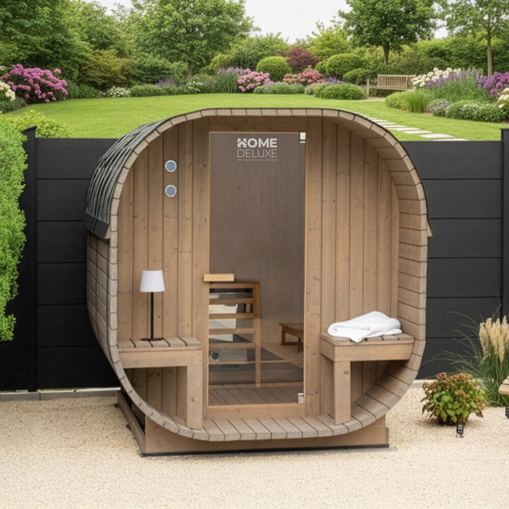 Buiten sauna CUBE DELUXE L 3/7