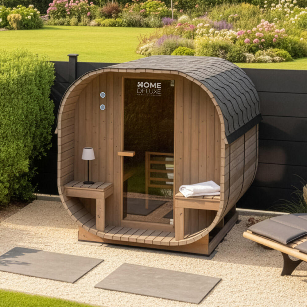 Buiten sauna CUBE DELUXE L 2/7