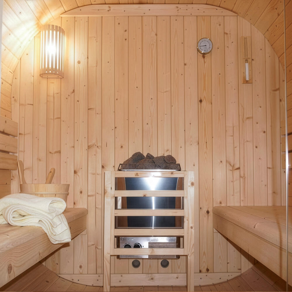Buiten sauna CUBE DELUXE L 5/7