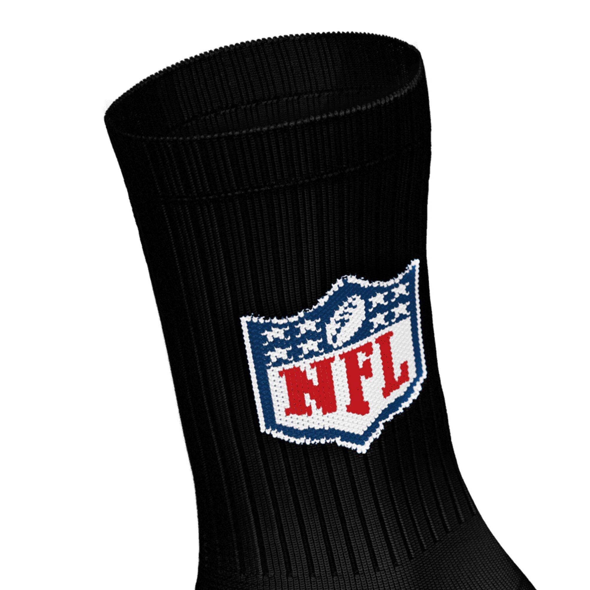 Calcetines Unisex Paquete de 3 Elástico-NFL SHIELD 3Pack Crew Socks 3/3