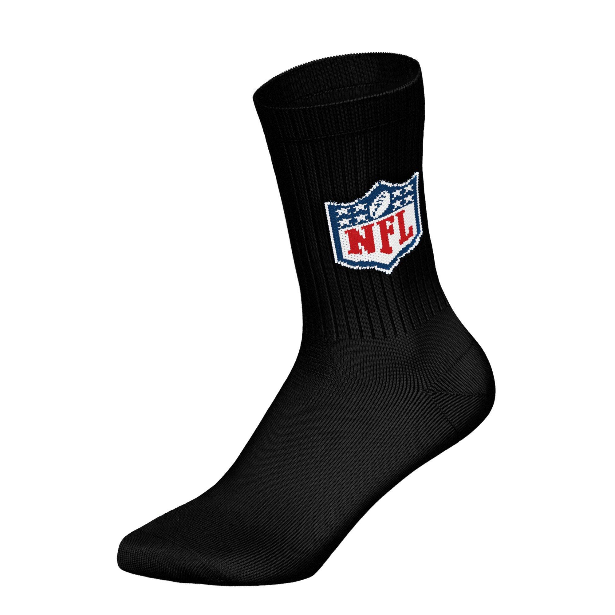 Calcetines Unisex Paquete de 3 Elástico-NFL SHIELD 3Pack Crew Socks 2/3