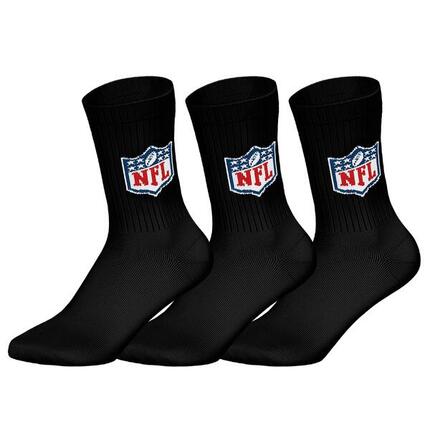 Socken Unisex 3er Pack Stretch-NFL SHIELD 3Pack Crew Socks