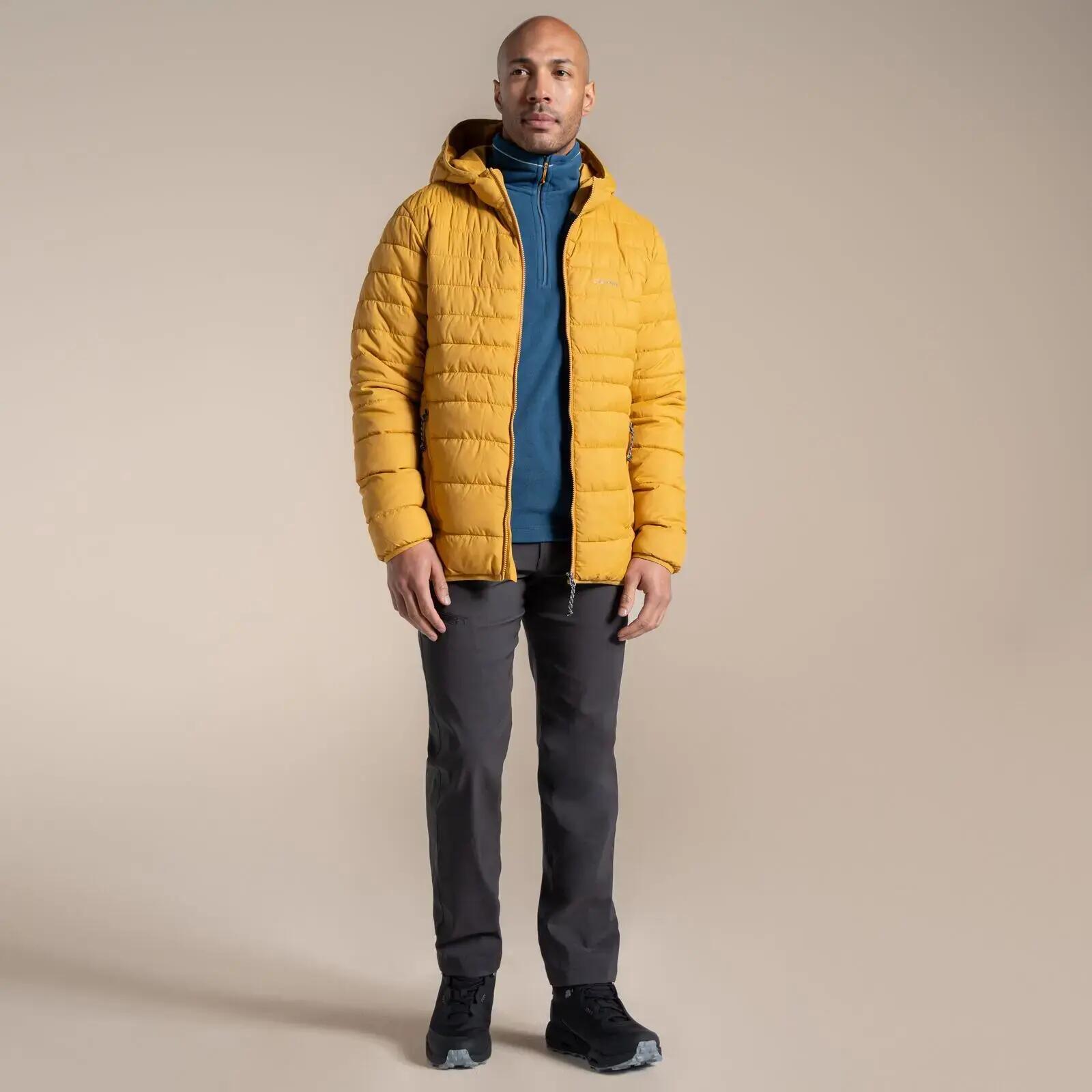 Chaqueta aislante pespunteada con capucha Compresslite para hombre 5/7
