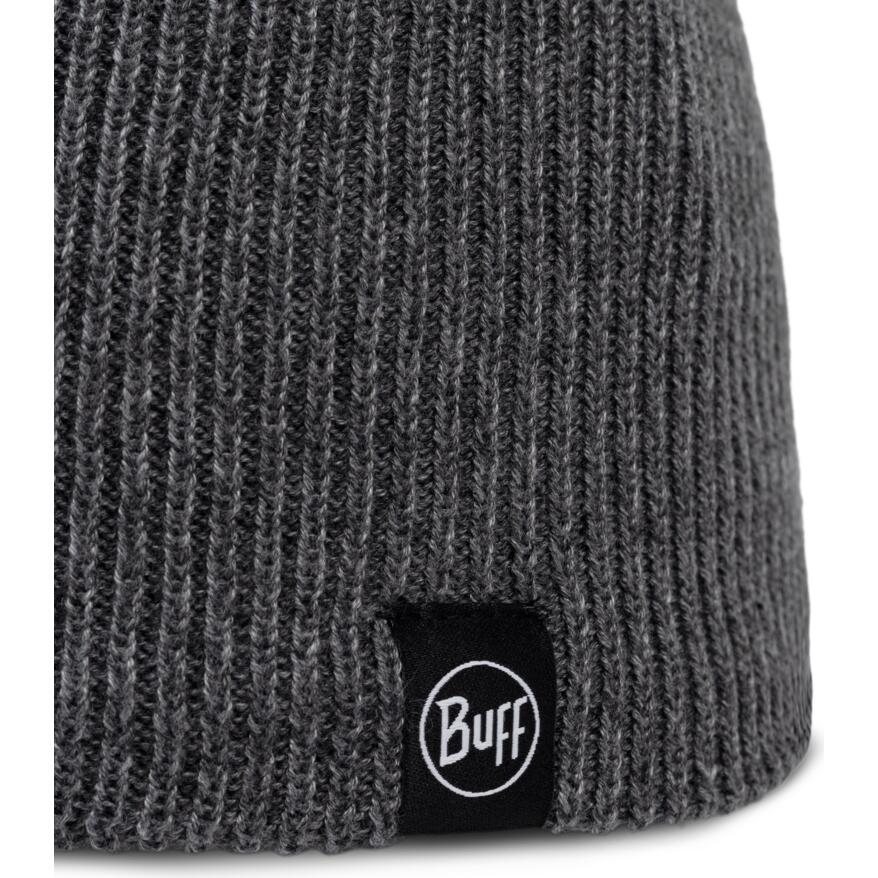 Gorro Knitted & Full Fleece Unisex Buff Gris 4/7