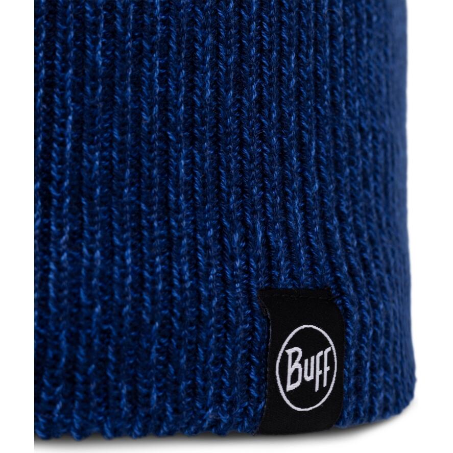 Gorro Knitted & Full Fleece Unisex Buff Azul oscuro ÚNICA 4/7