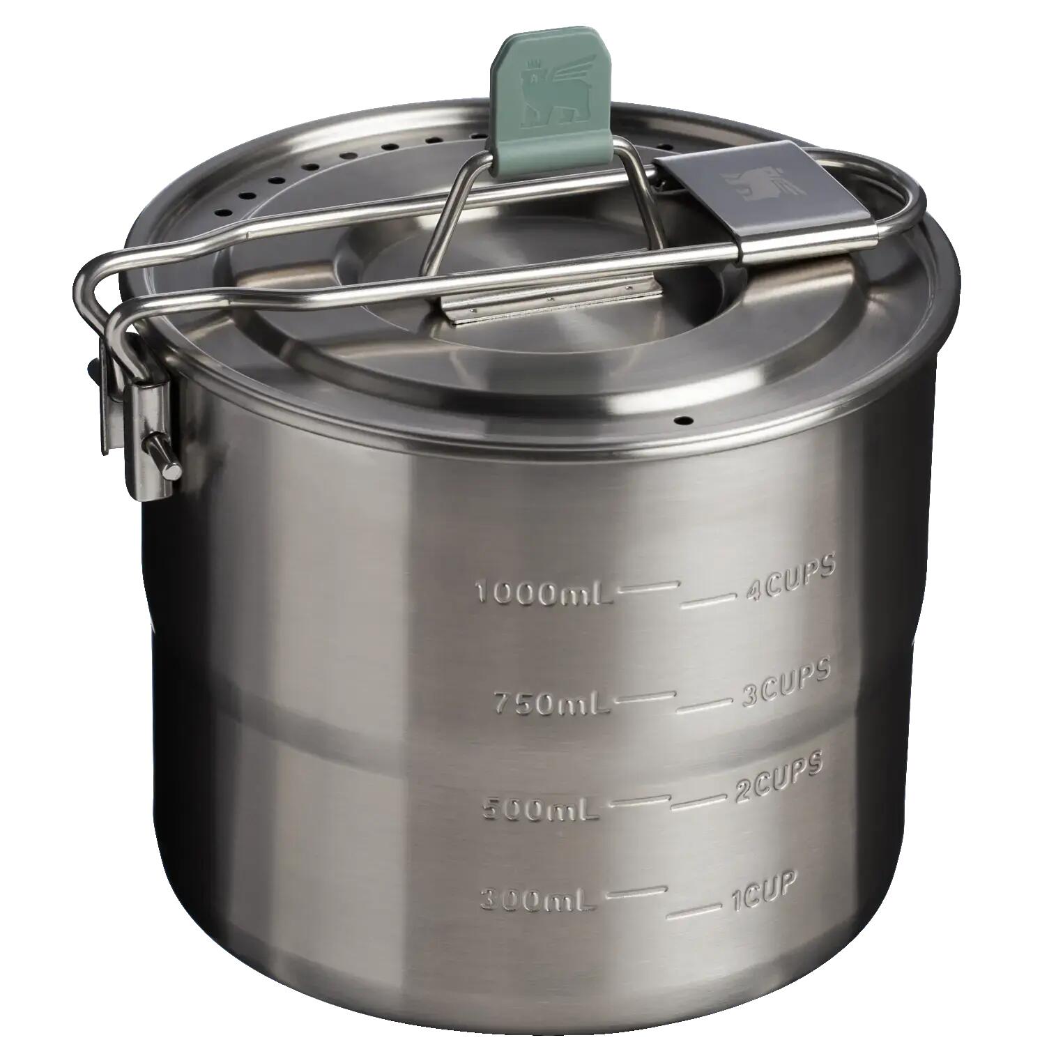 Set De 6 Ustensiles De Camping Pliants En Inox 304 - Spatule, Cuillère, Passoire, Etc. Avec Sac De Rangement - 9