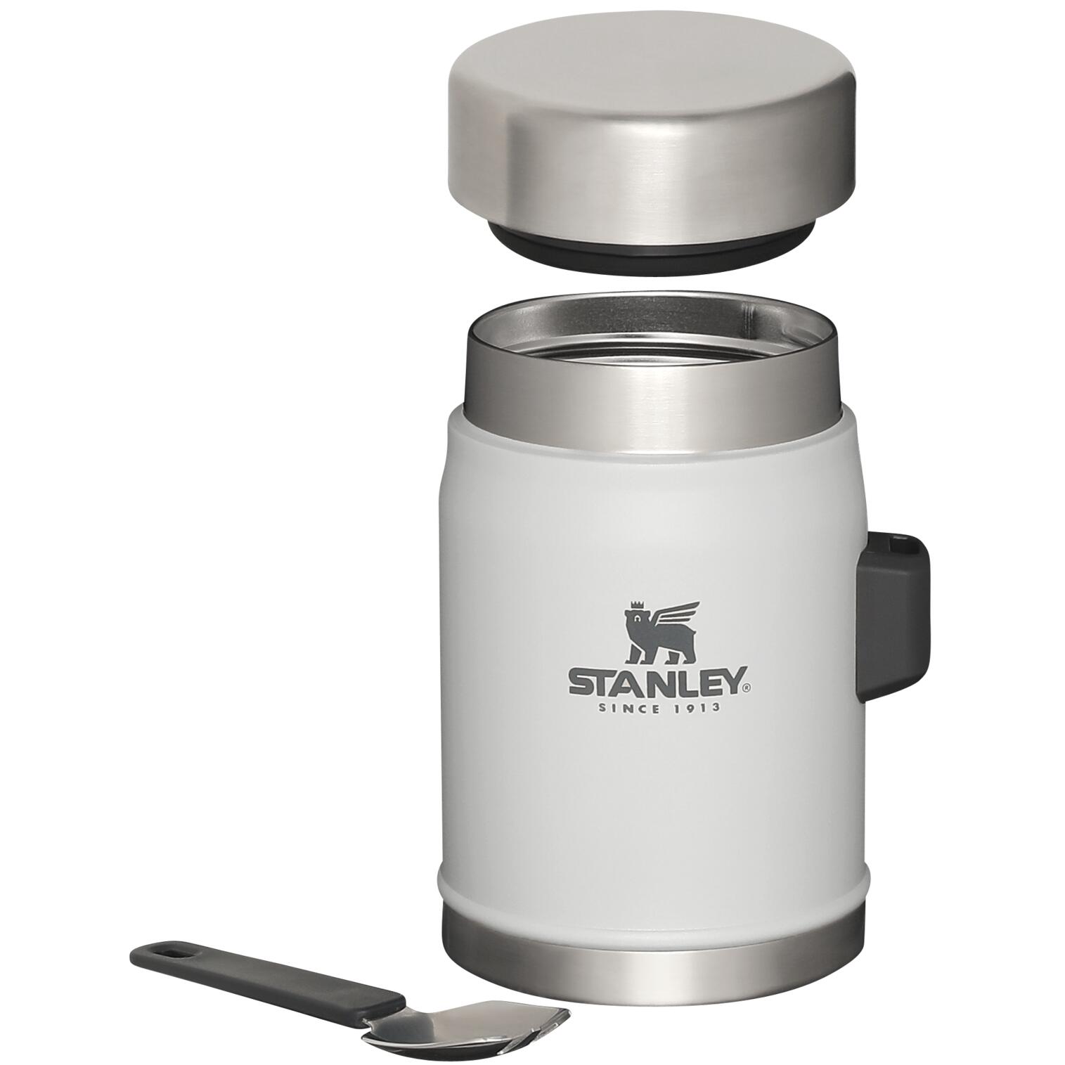 Boîte Alimentaire Isotherme Inox 0,4L - Trek Vélo Camping + Cuillère-Fourchette 3/8
