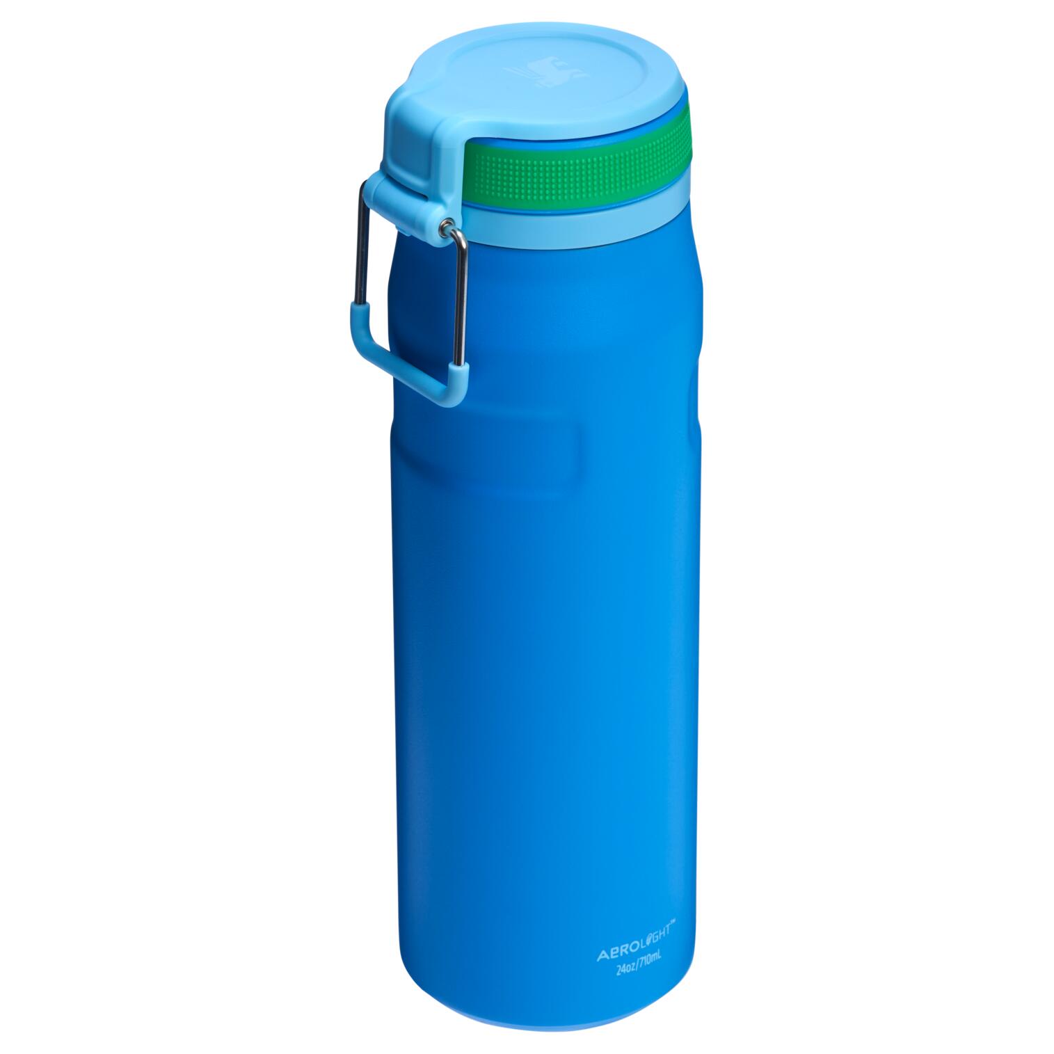 Trinkflasche IceFlow™ mit strohhalm 0,7L Thermosflasche Fitness Wasserflasche 3/4