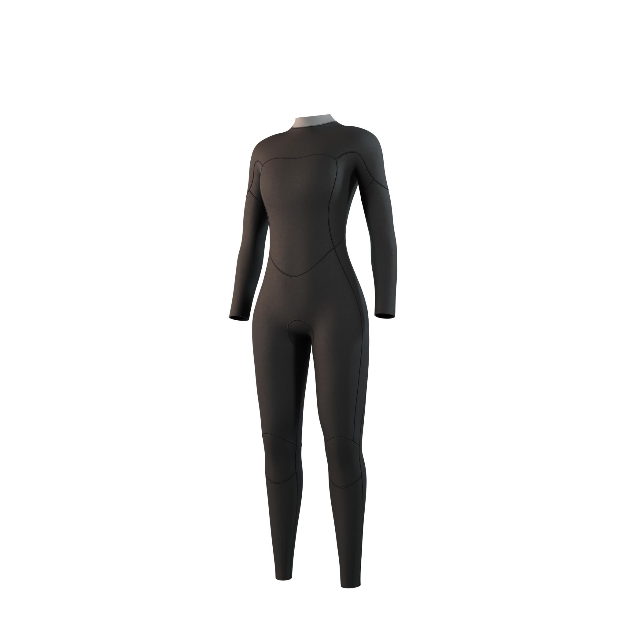 MYSTIC Brand Wetsuit 3/2 Backzip Flatlock 3/7