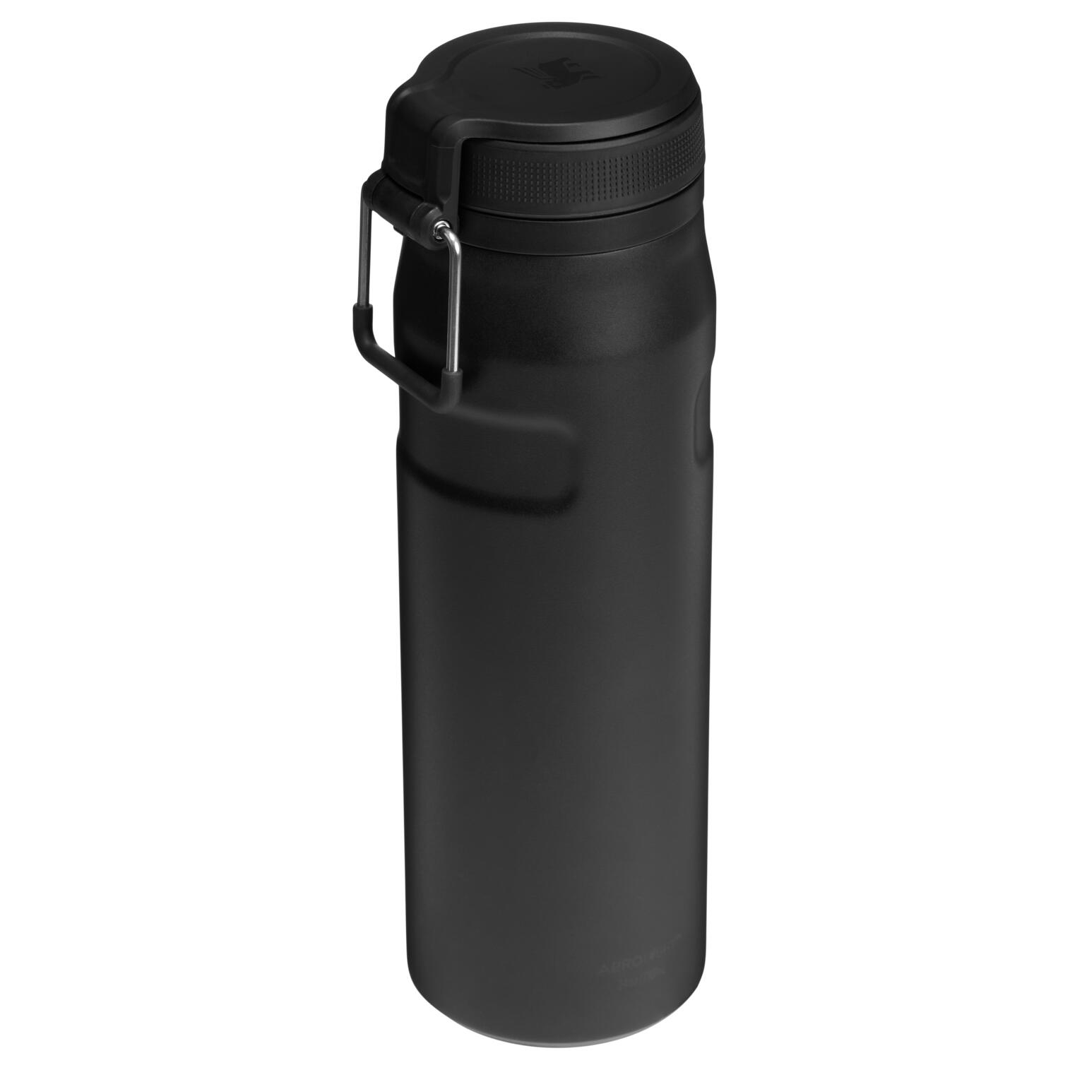Waterfles IceFlow™ 0,7L Met Inklapbaar Rietje RVS thermosfles Wandelen Fietsen 3/4