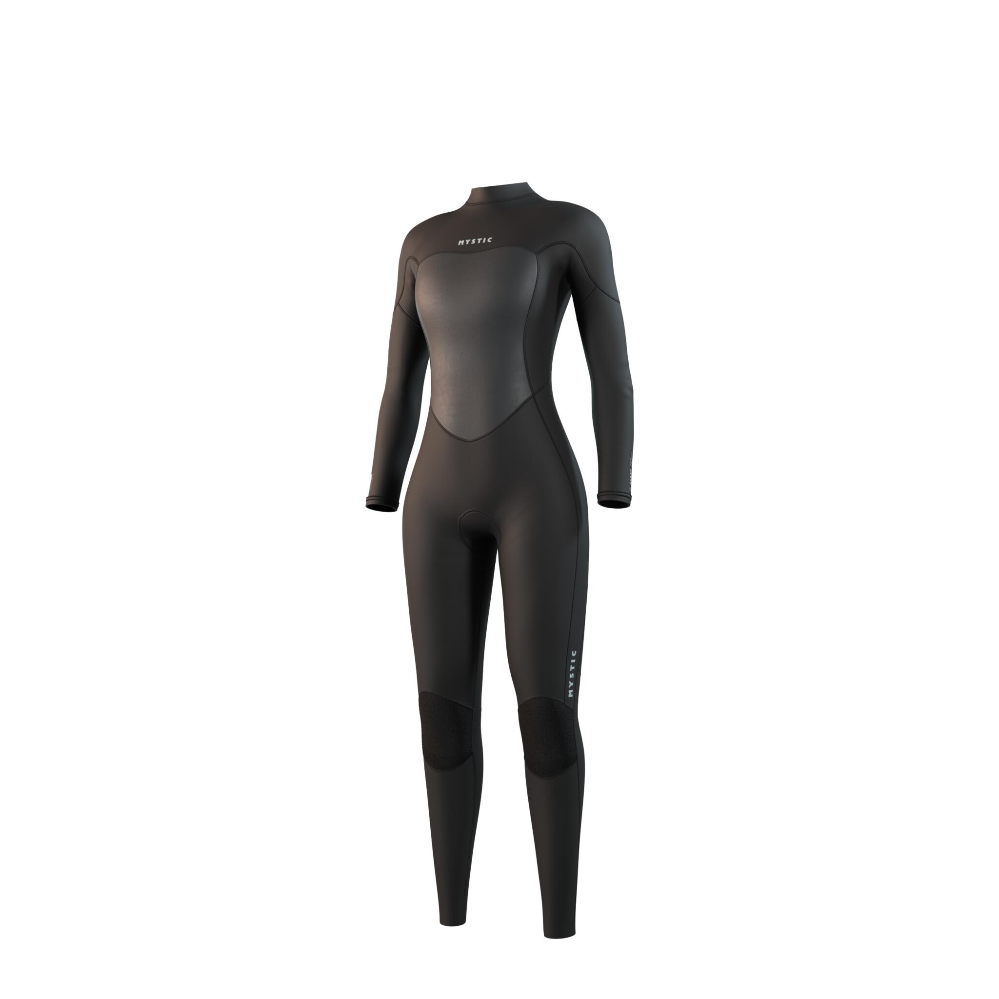MYSTIC Brand Wetsuit 3/2 Backzip Flatlock 1/4