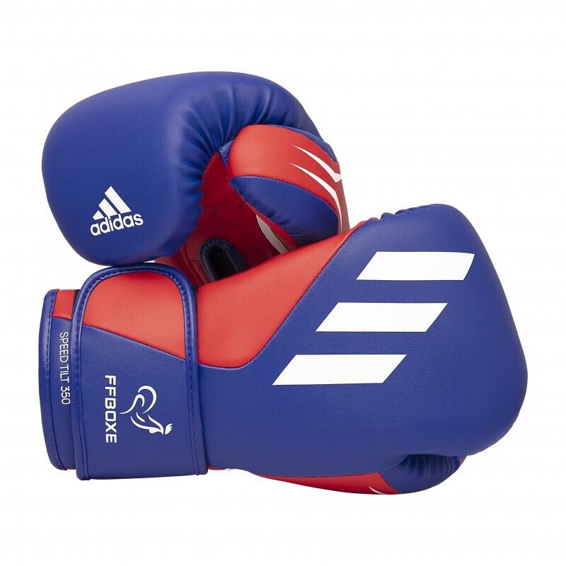 Adidas - Gants De Boxe Entraînement Adidas Tilt 350v Pro Scratch - Gants De Boxe - Bleu - Decathlon