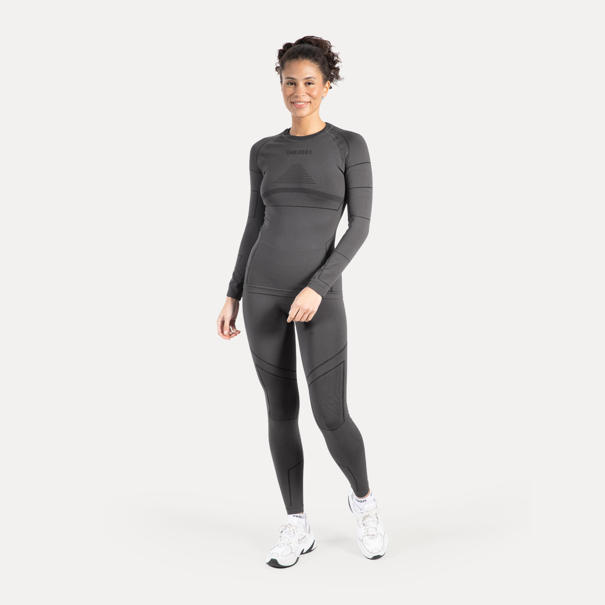 Damen Longsleeve Emerelle Anthrazit 3/5