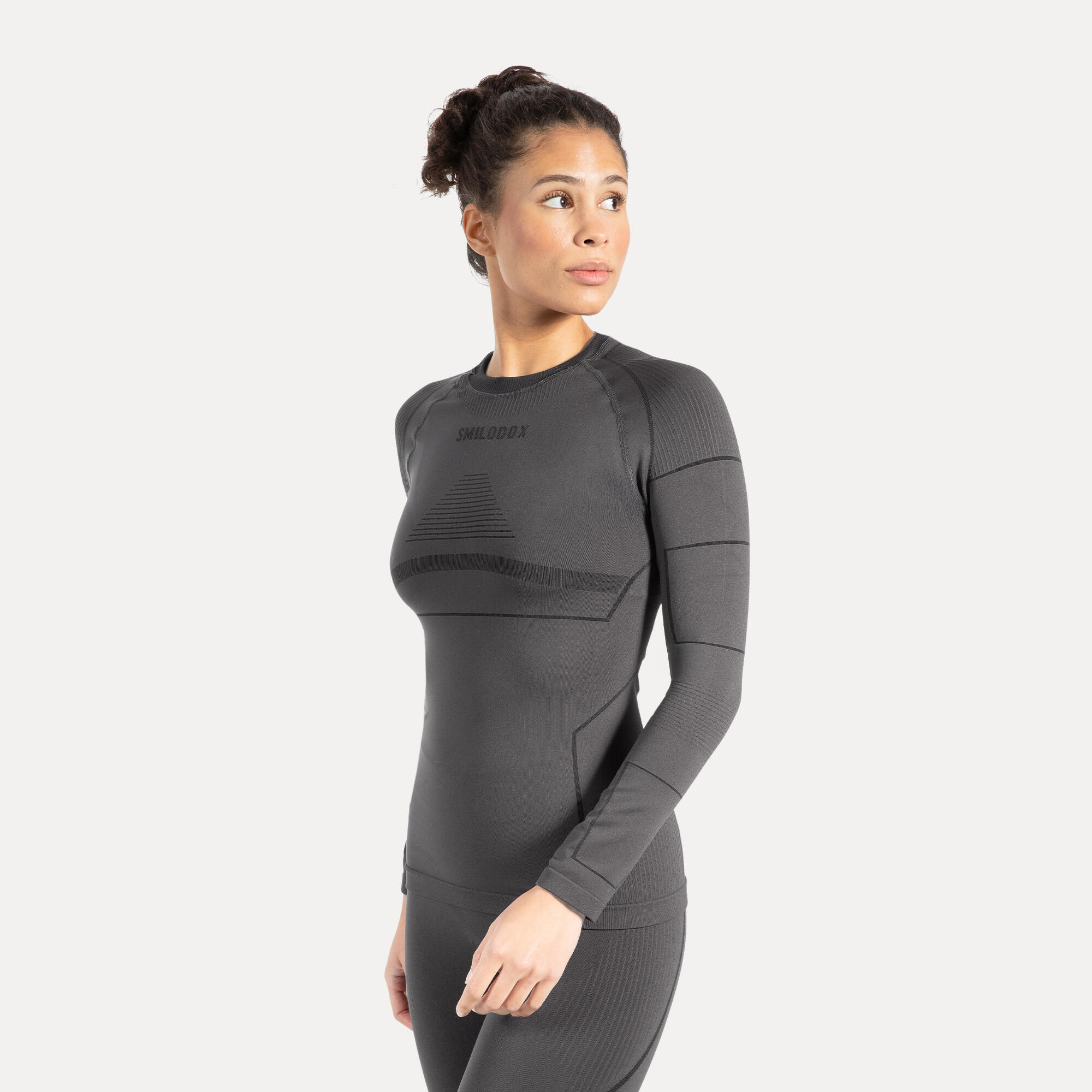 Damen Longsleeve Emerelle Anthrazit 2/5