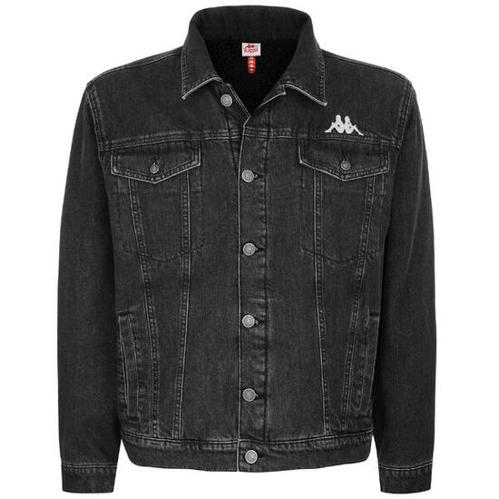 Giubbotto da uomo in cotone grigio da streetwear sportivo