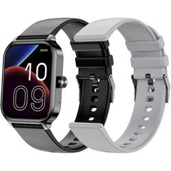 SPC Smartee Duo 3 – Montre connectée AMOLED 1,93”, appels BT, noir/gris