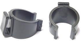 Hesling Jas Schutzklemme 20 mm - schwarz