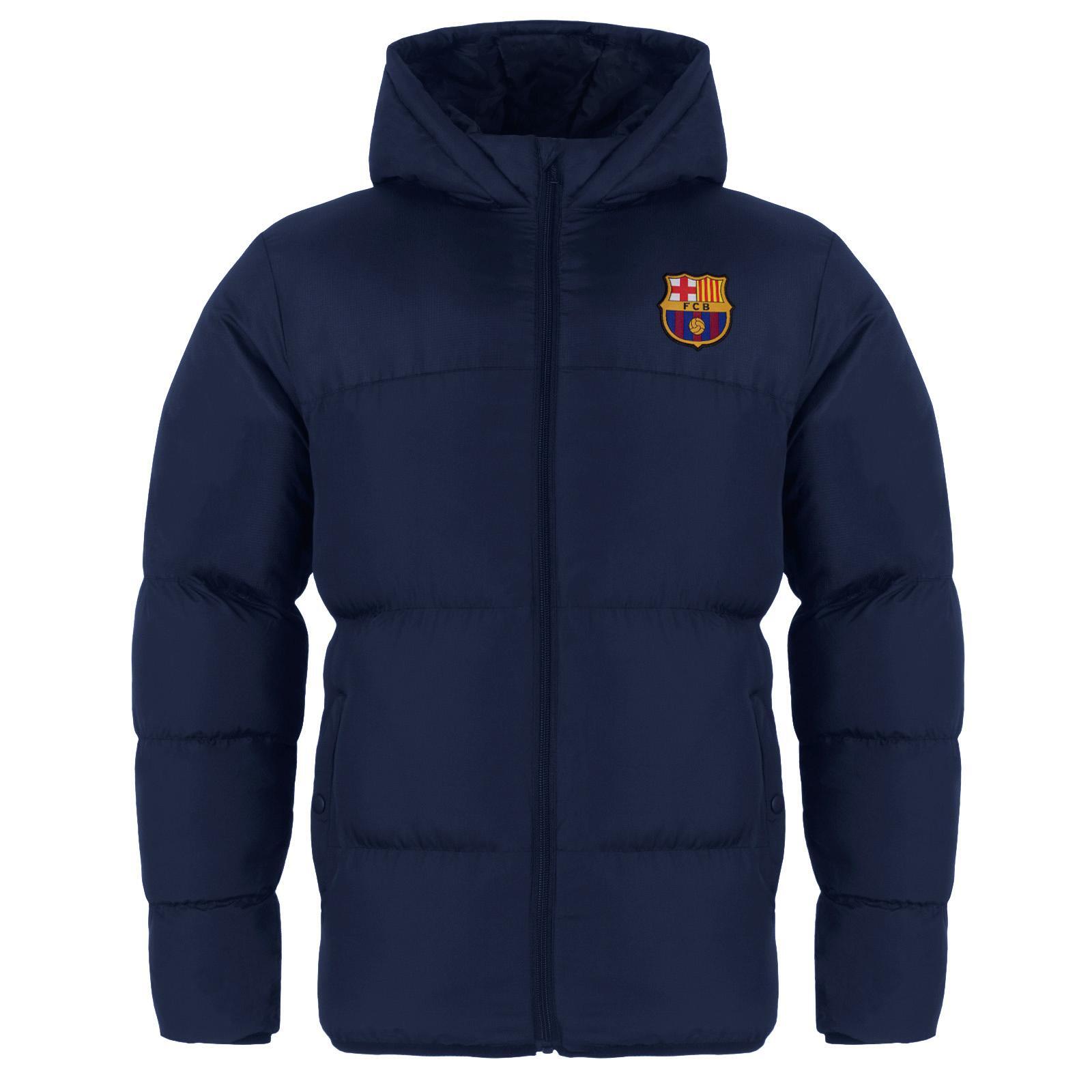 FC Barcelona Boys Quilted Padded Jacket
