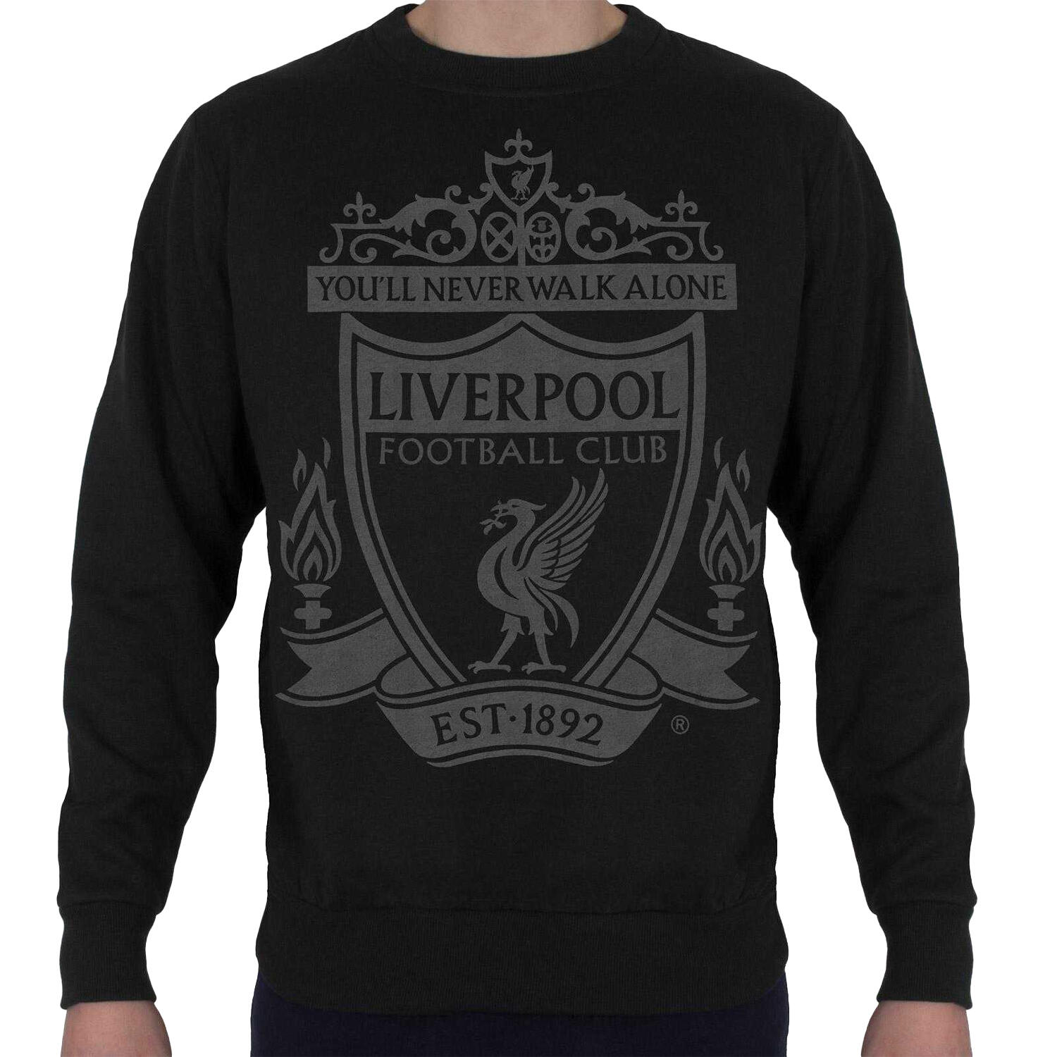 Liverpool FC Mens Crest Sweatshirt