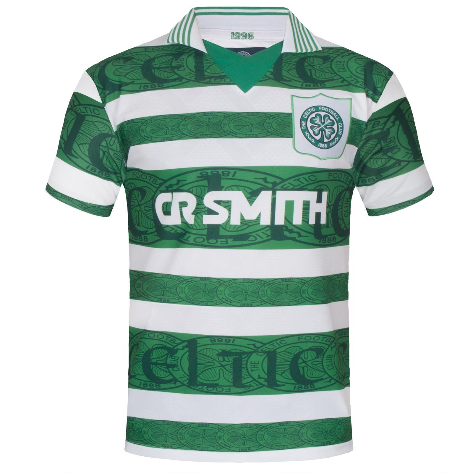 Celtic FC Mens 1996 Retro Home Shirt
