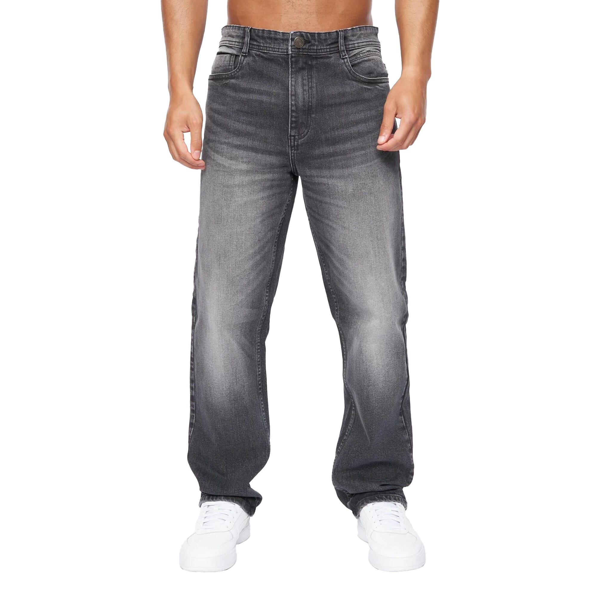 Duck and Cover Mens Rushawn Relaxed Fit Jeans