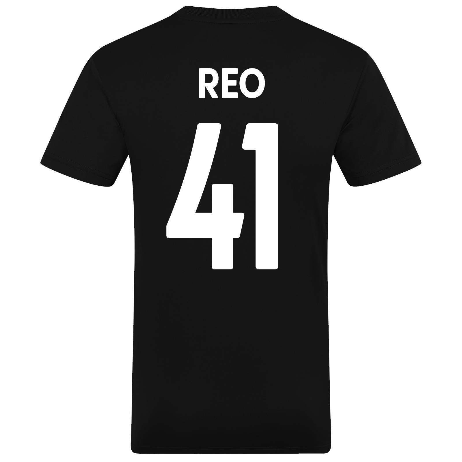 Celtic FC Mens Reo 41 Contrast Striped Polyester T-Shirt