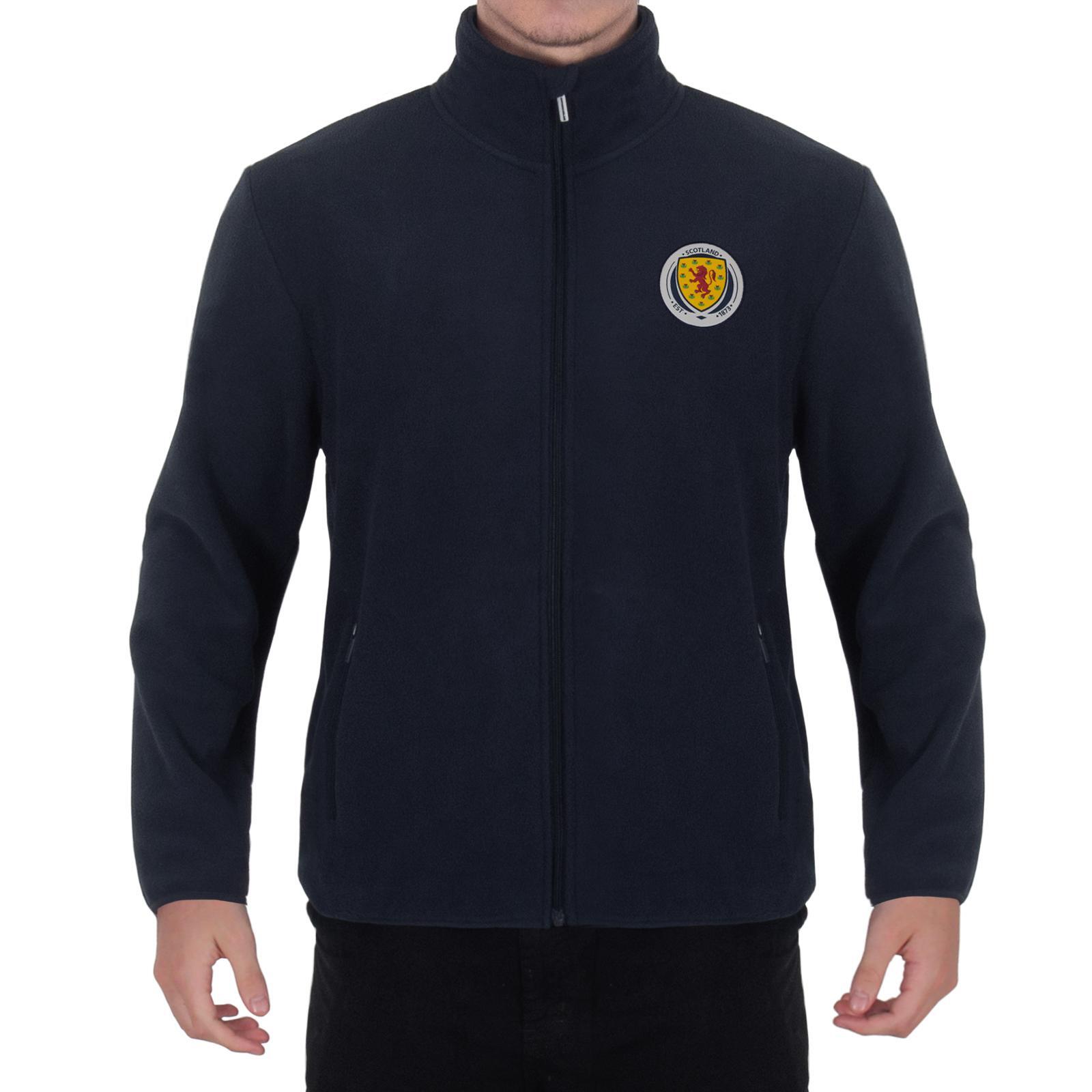 Scottish FA Mens Crest Fleece Jacket